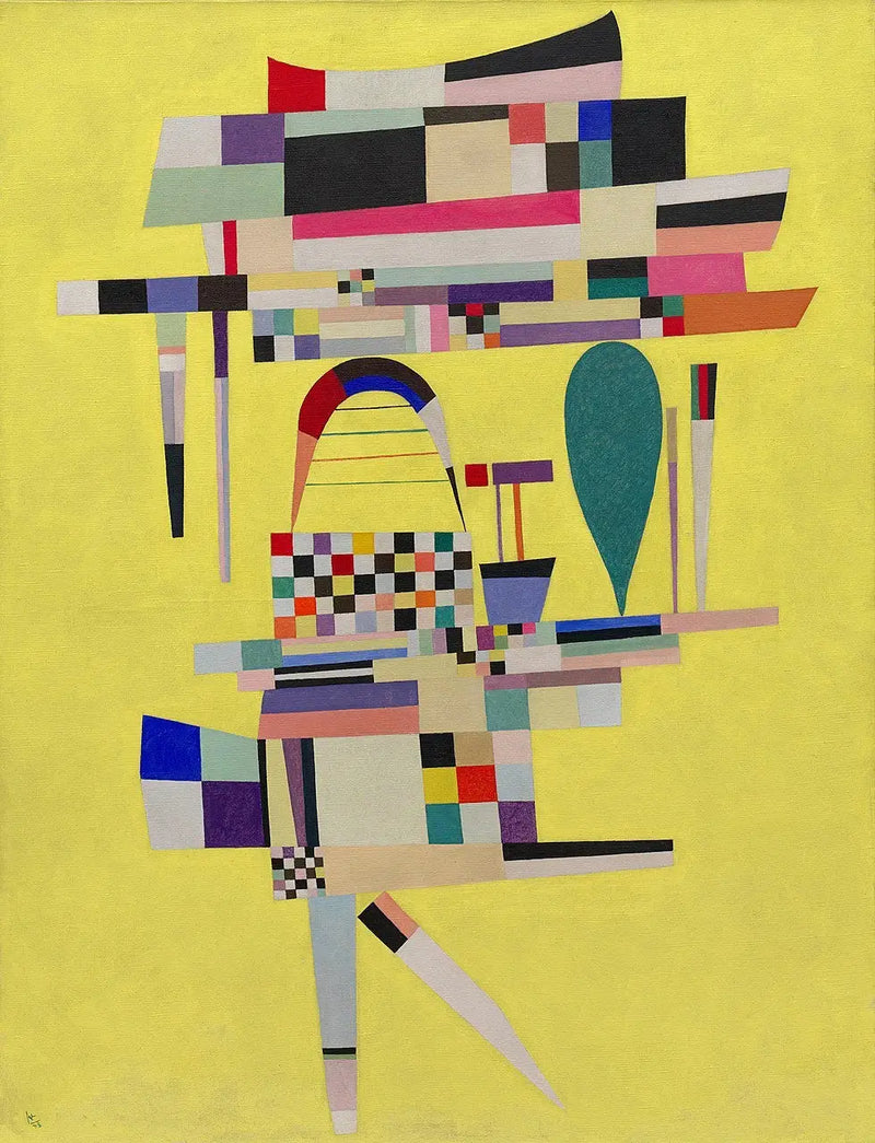 Den gula duken - Vassily Kandinsky