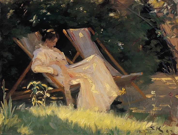 Skiss för Rosorna - Peder Severin Krøyer