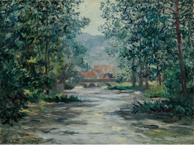 Les Courants du Loir Lavardin Loir-et-Cher - Maxime Maufra - Alpha Reproduction