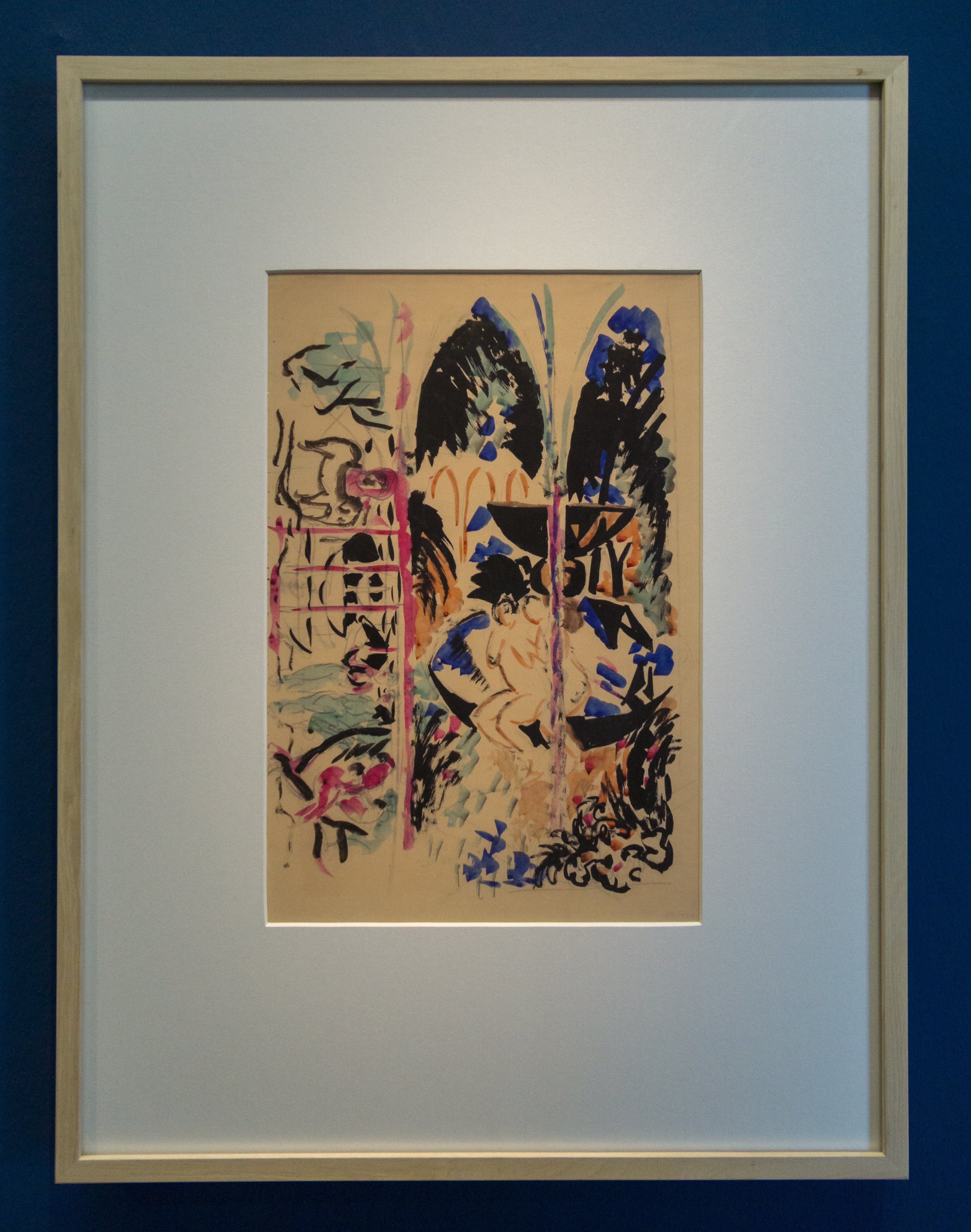 Reproduction du tableau « Filles à côté de la fontaine - August Macke » par Alpha Reproduction en peinture à l’huile