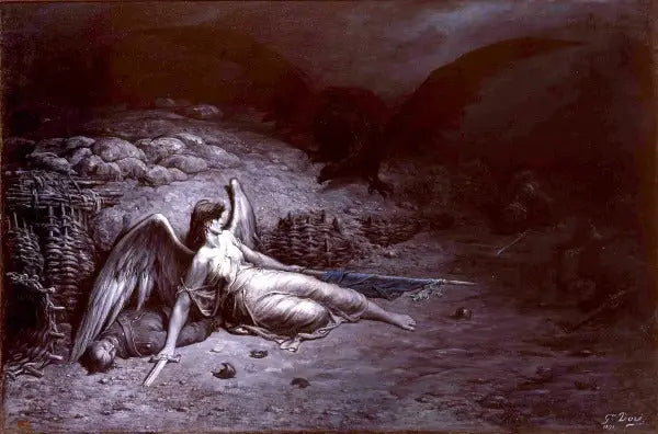 Den svarta örnen från Preussen - Gustave Doré