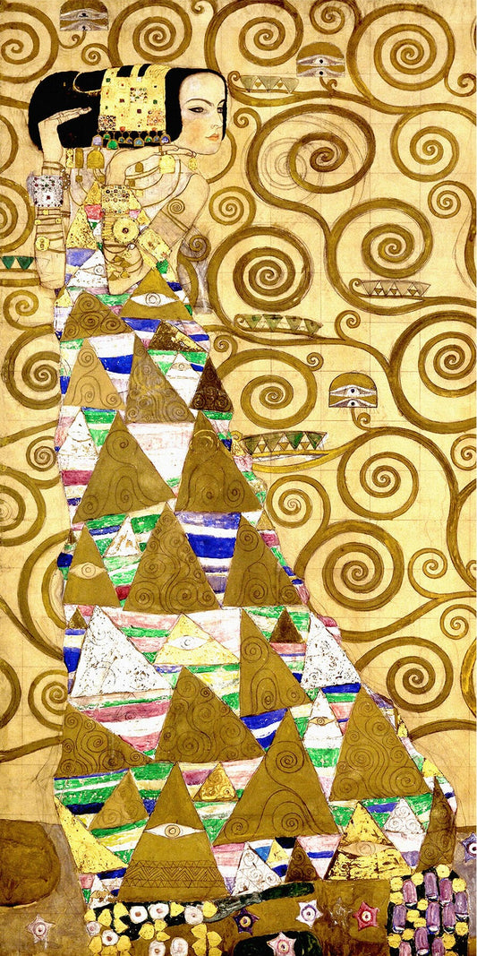 "L'Attente - Gustav Klimt"