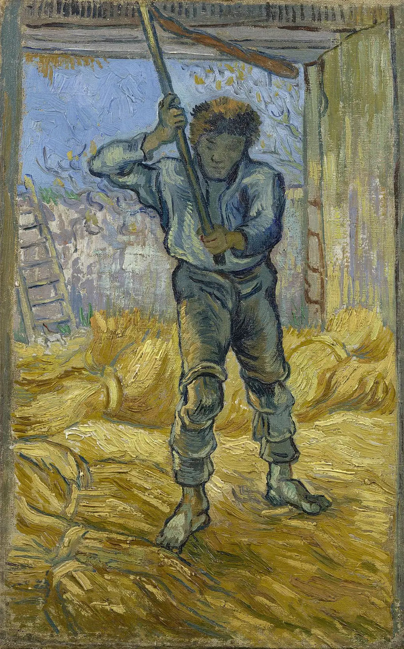 Tröskaren (efter Millet) - Vincent van Gogh
