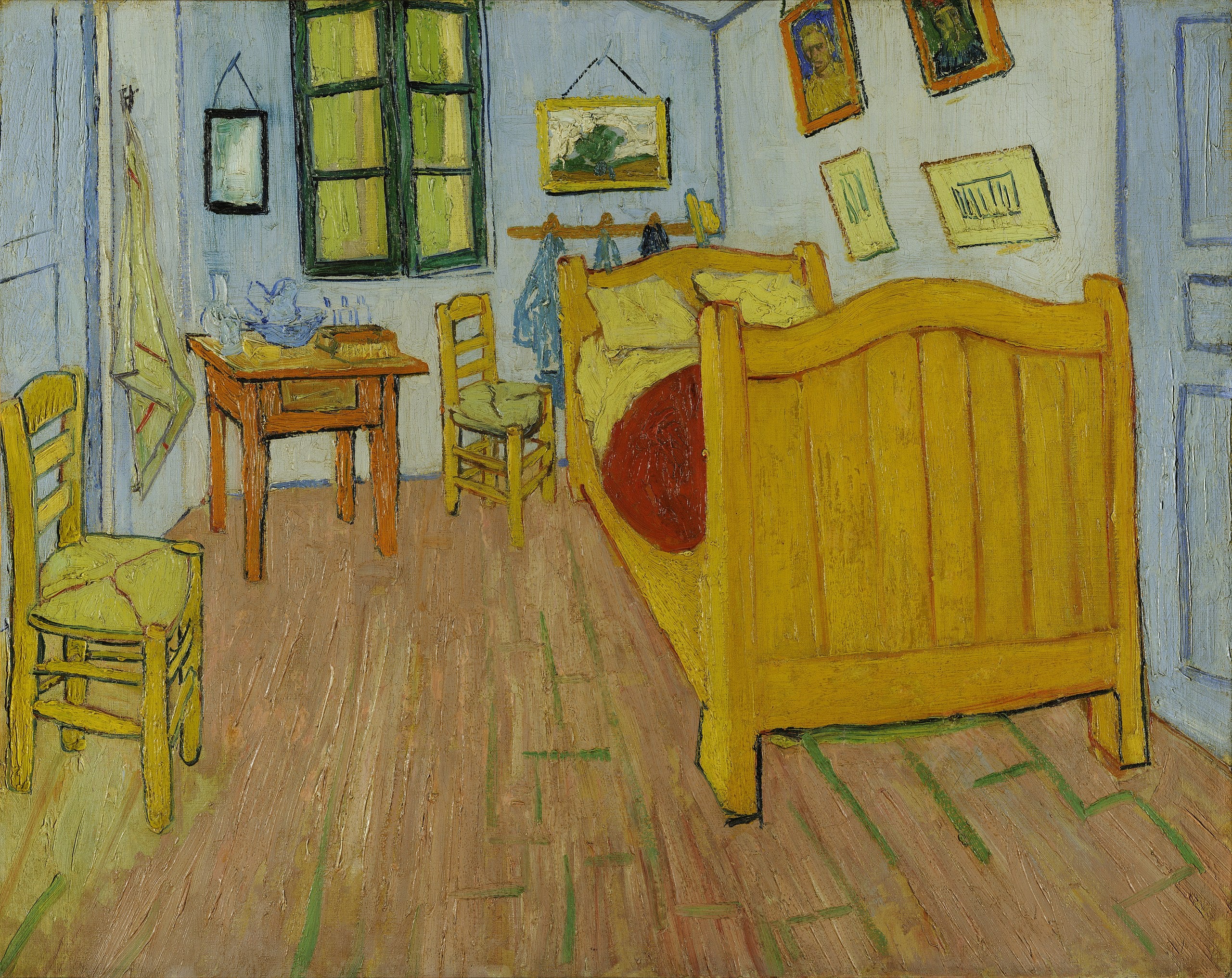 Sovrummet - Vincent van Gogh