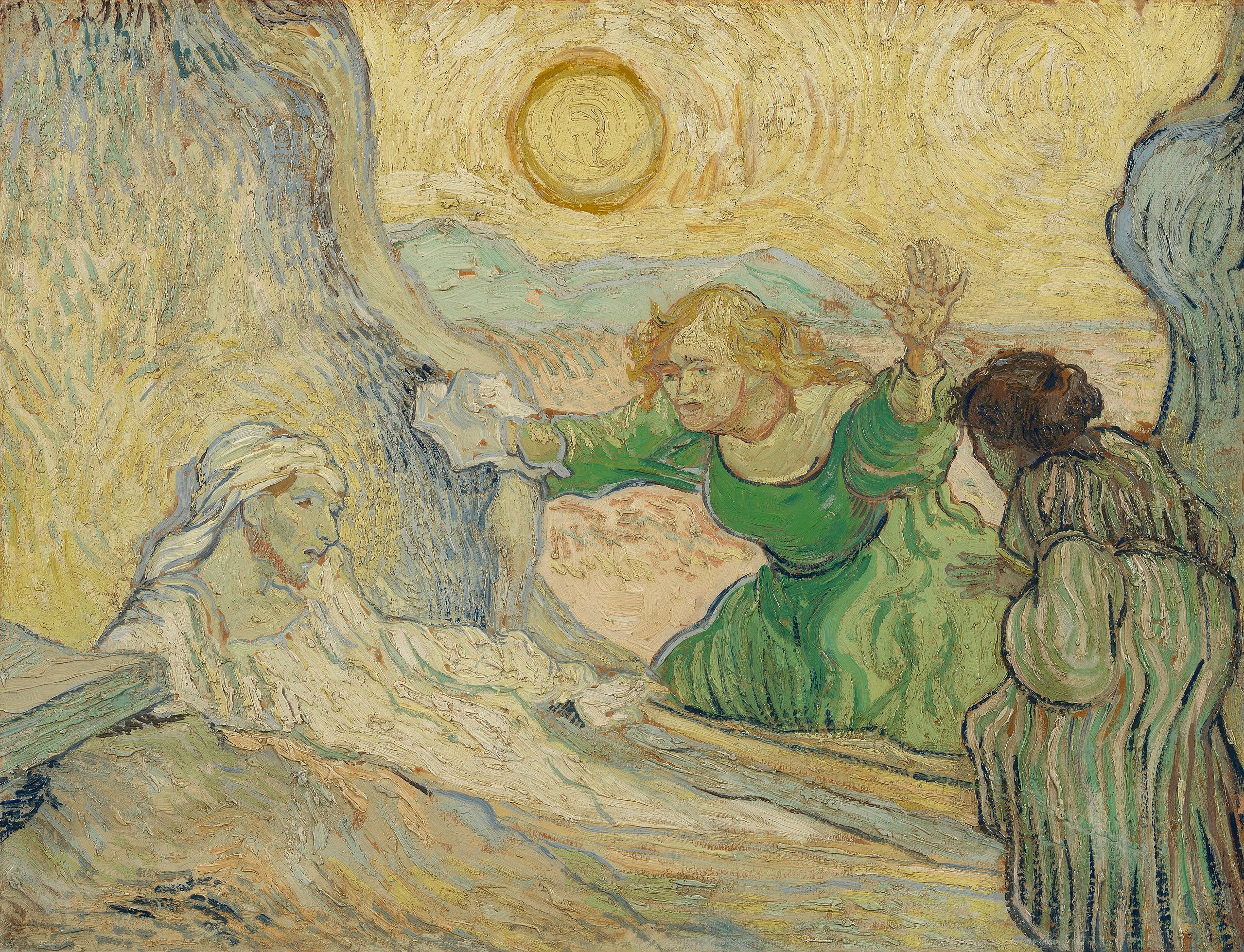 Lazarus uppståndelse - Vincent van Gogh