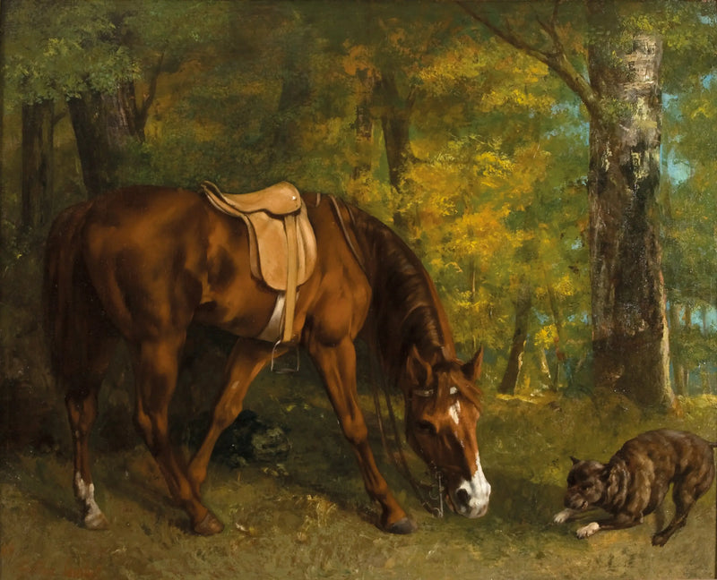 Rävjakten - Gustave Courbet