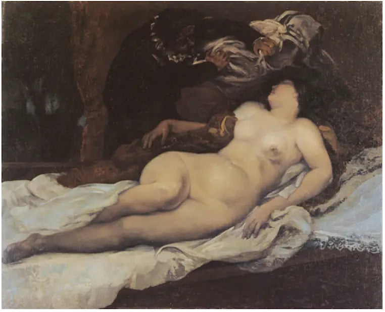 Desdémones mord - Gustave Courbet