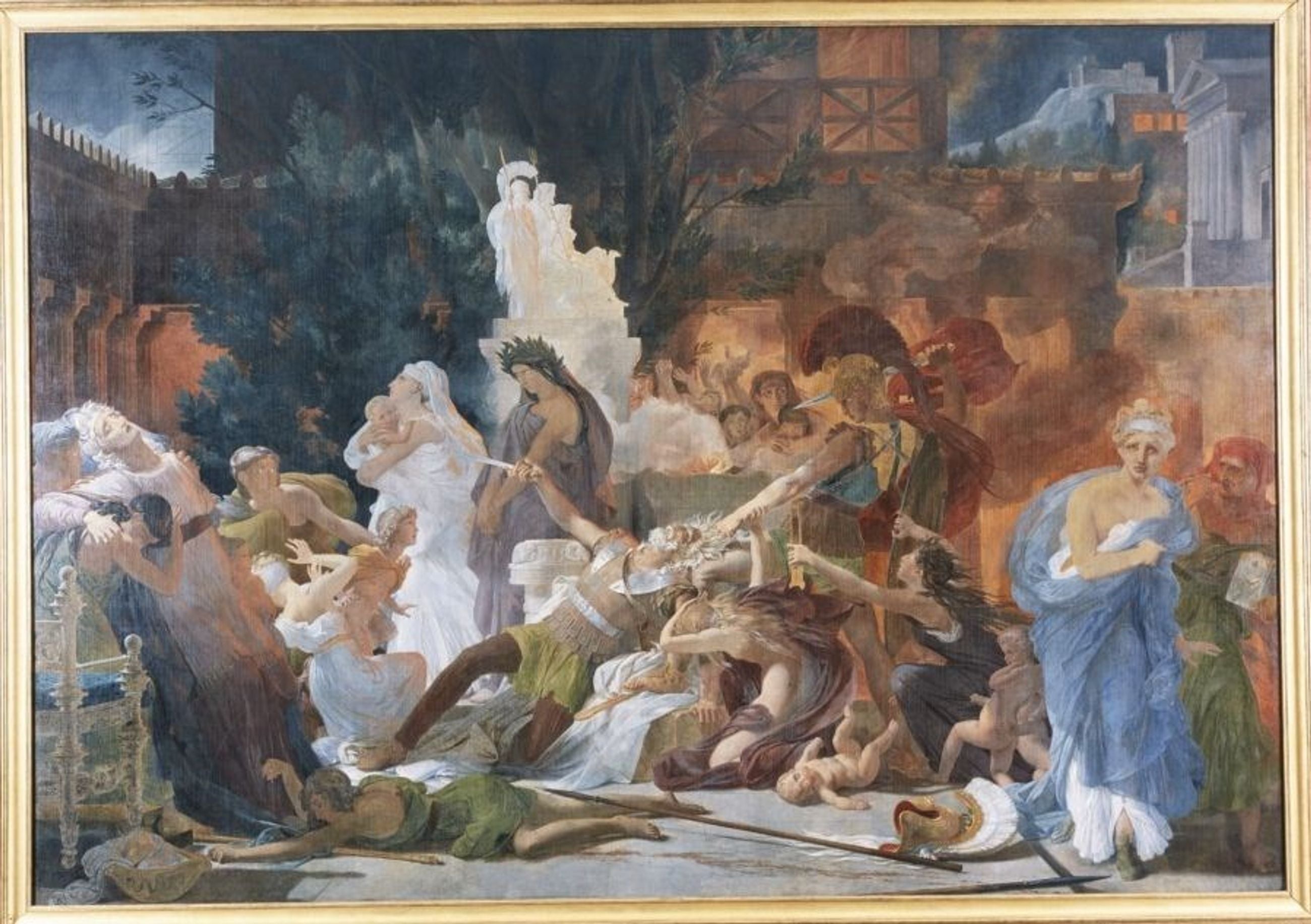 La Mort de Priam - Pierre-Narcisse Guérin