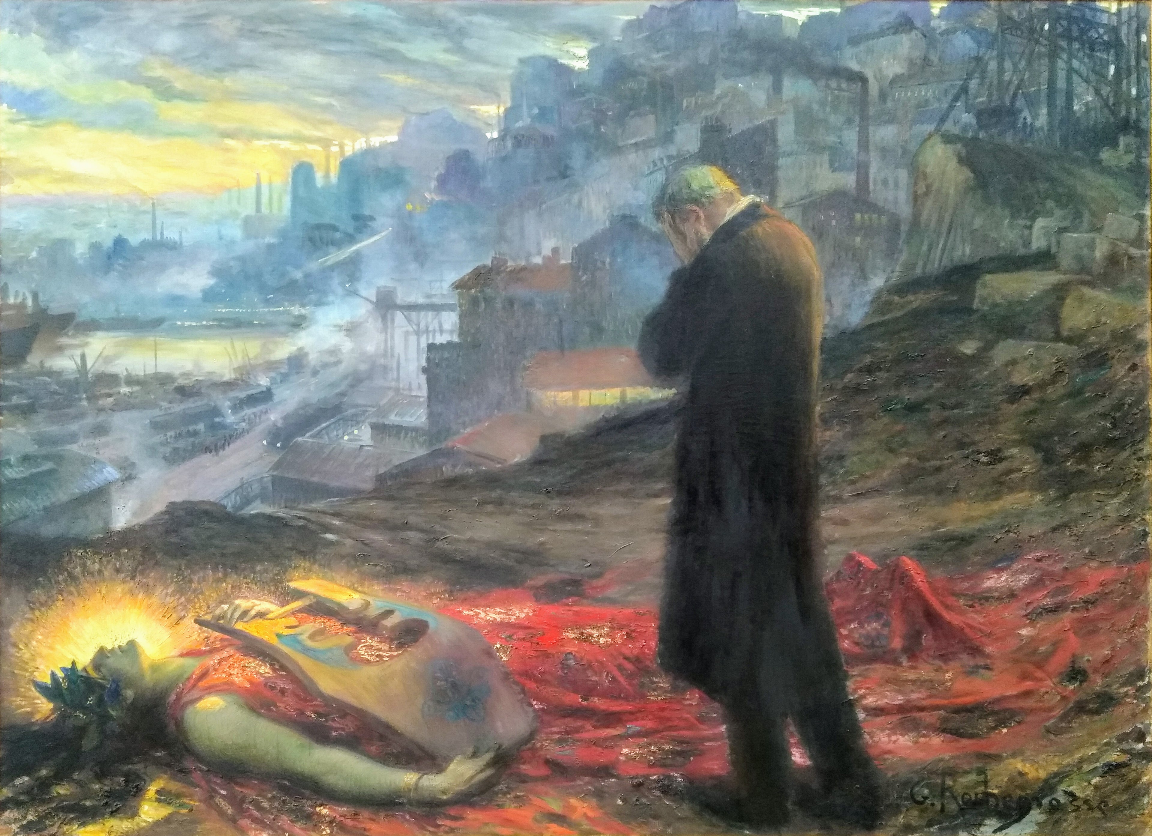 La mort de la pourpre - Georges-Antoine Rochegrosse