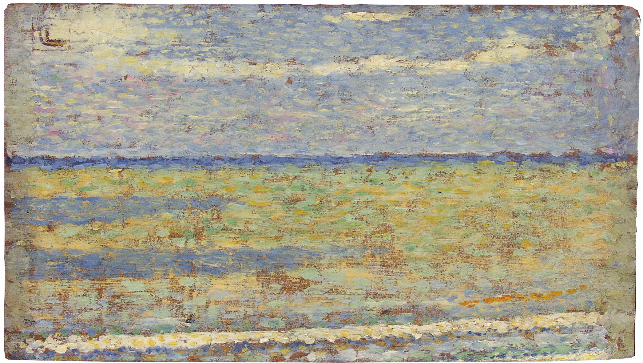 La côte à Heyst, marée descendante - Georges Lemmen