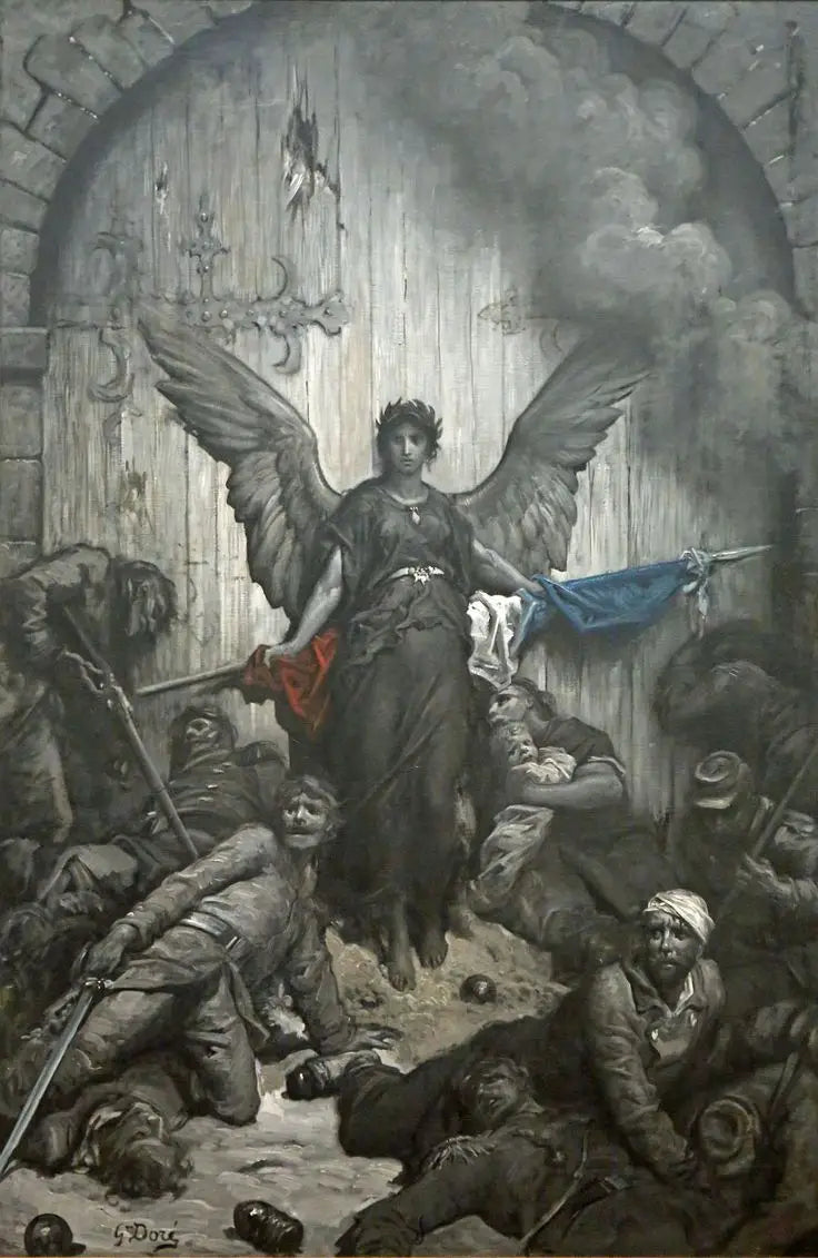 Försvar av Paris - Gustave Doré