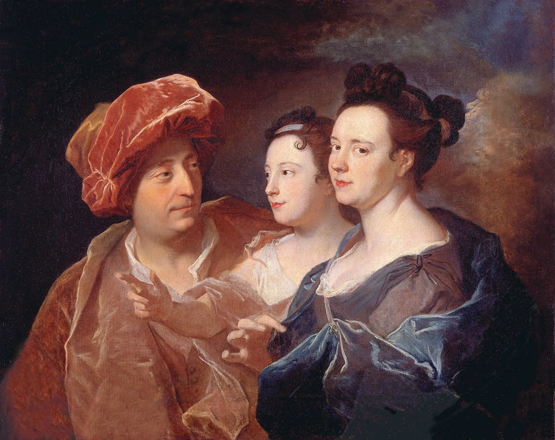 Familjen Laffite - Hyacinthe Rigaud