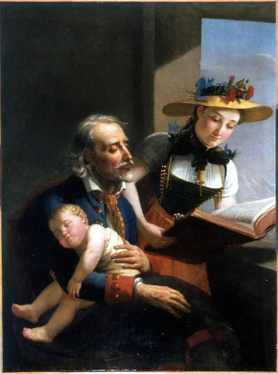 Lecture de la Bible - Marie-Guillemine Benoist - Alpha Reproduction