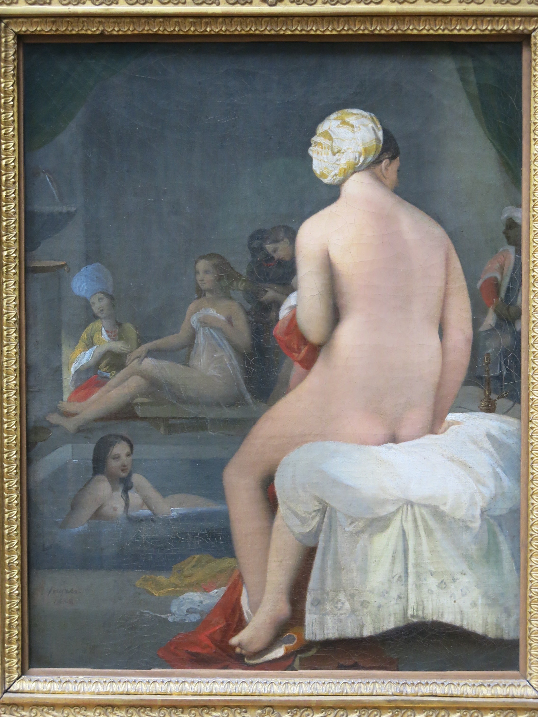 Den lilla baderskan; Inuti harem - Jean-Auguste-Dominique Ingres