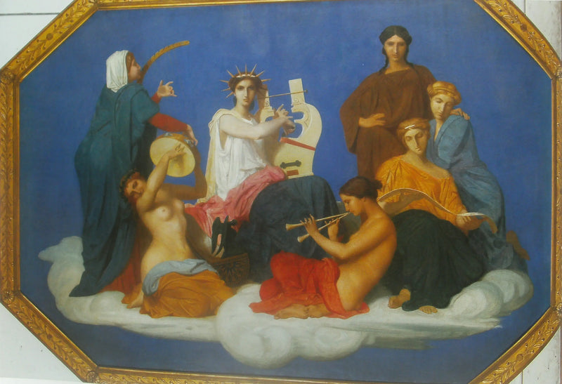 Musiken - Bouguereau