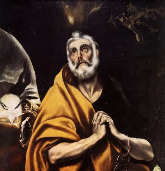 Saint Peters tårar - El Greco