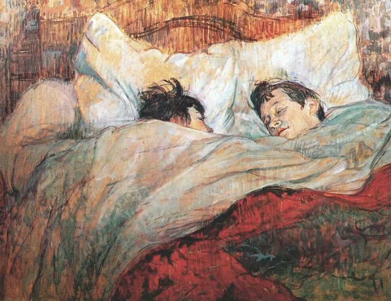 Sängen - Henri de Toulouse-Lautrec