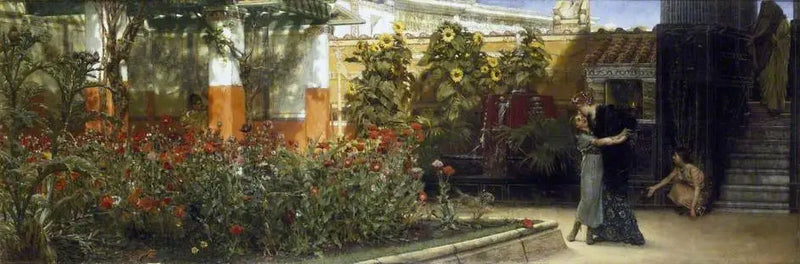 Ett varmt välkomnande - Lawrence Alma-Tadema