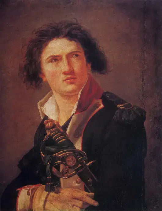 Porträtt av Lazare Hoche - Jacques-Louis David