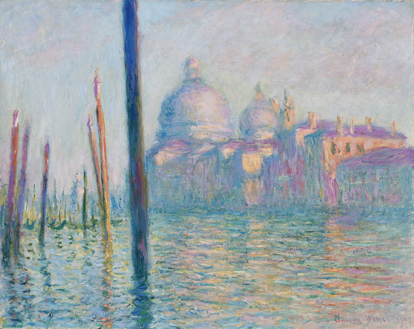 🎨 Stora kanalen – Claude Monet, 1908