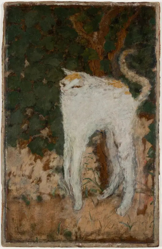 Den vita katten - Pierre Bonnard