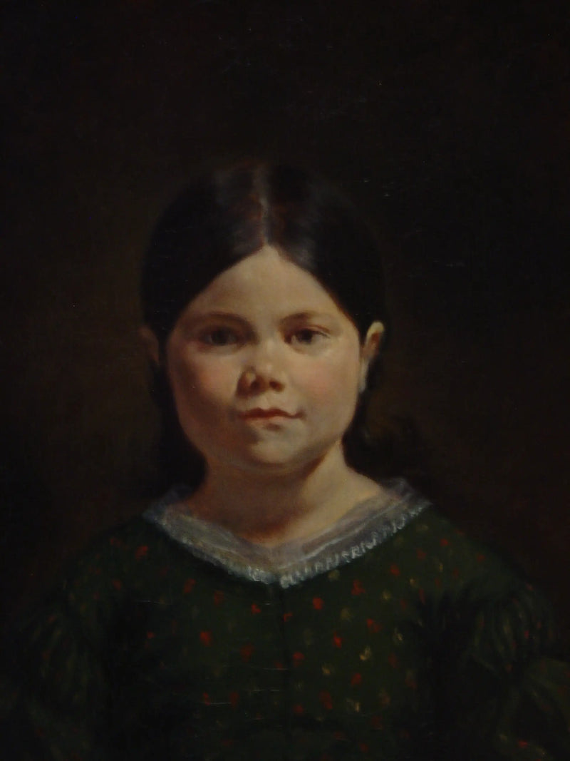 Porträtt av Lucille Virginie Le Guillou - Eugène Delacroix