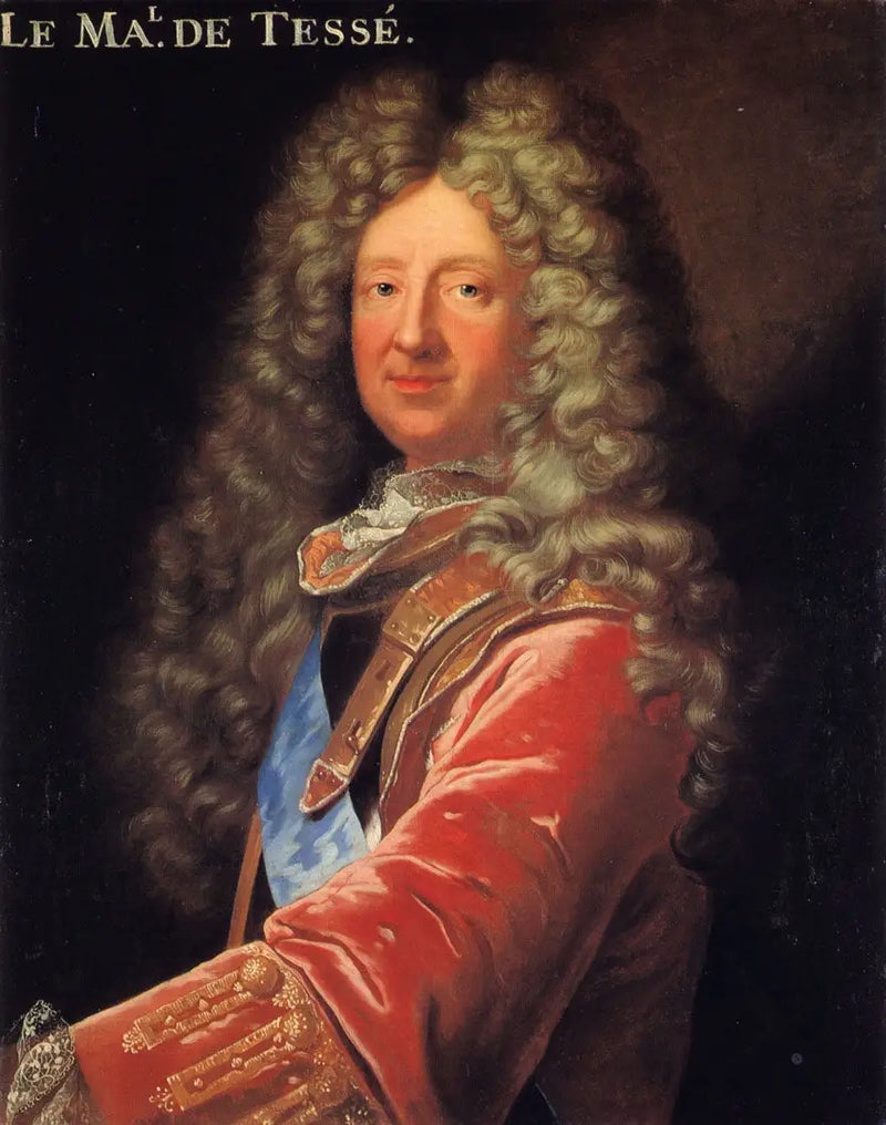 Porträtt av marskalken de Tessé - Hyacinthe Rigaud