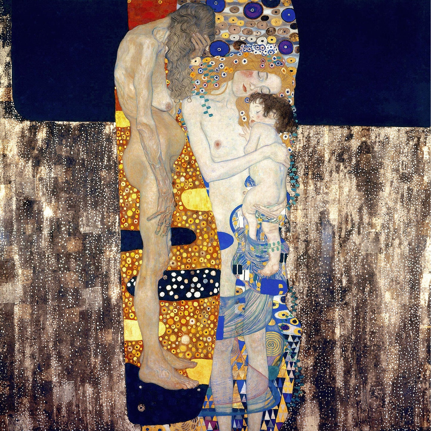 🌺✨ De tre åldrarna av kvinnan – Gustav Klimt (1905)