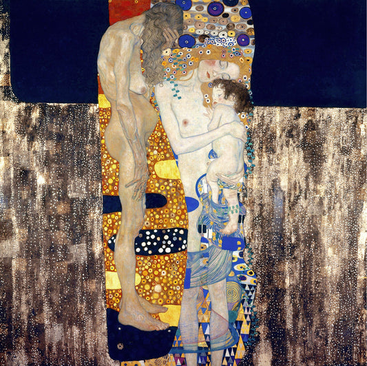 🌺✨ De tre åldrarna av kvinnan – Gustav Klimt (1905)
