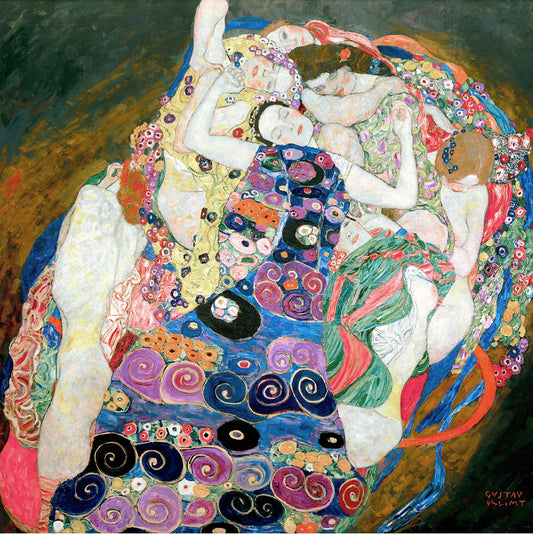 🌸✨ Jungfrurna – Gustav Klimt (1913)