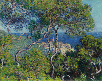 🌴 Villorna i Bordighera – Claude Monet (1884)