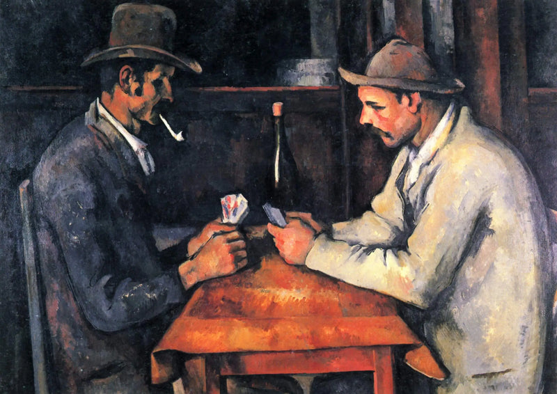 Kortspelarna - Paul Cézanne