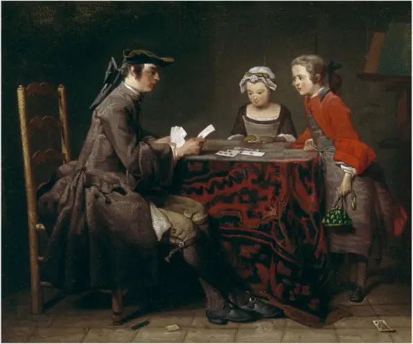 Kortens torn - Jean Simeón Chardin