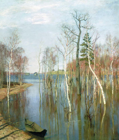 Printemps. Grandes Eaux - Isaac Levitan