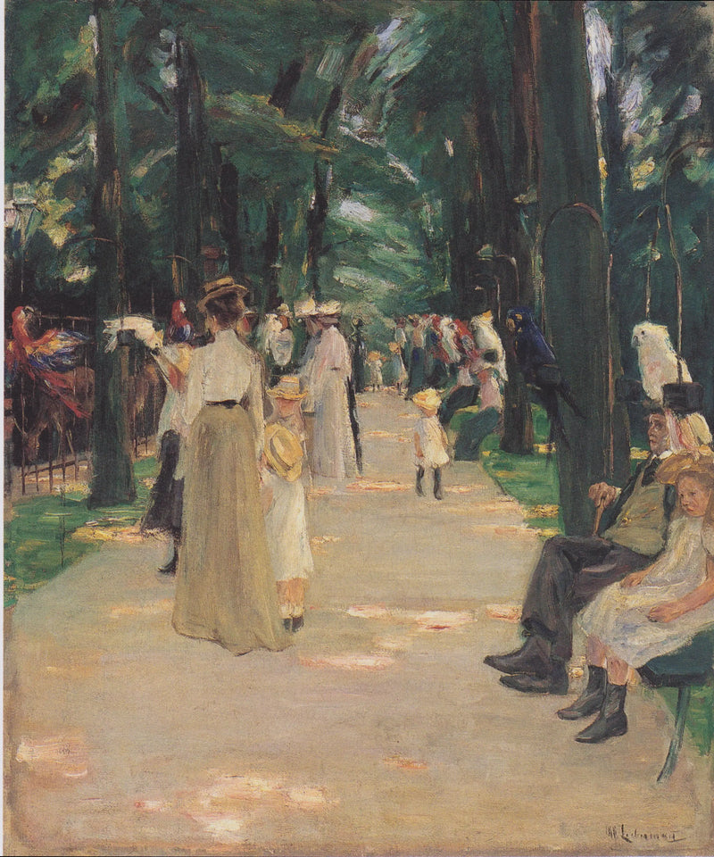 Papegojallén - Max Liebermann