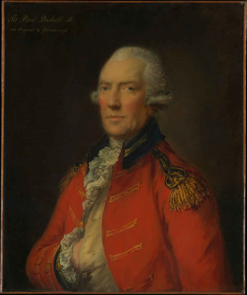 Överstelöjtnant Paul Pechell (1724-1800) - Thomas Gainsborough