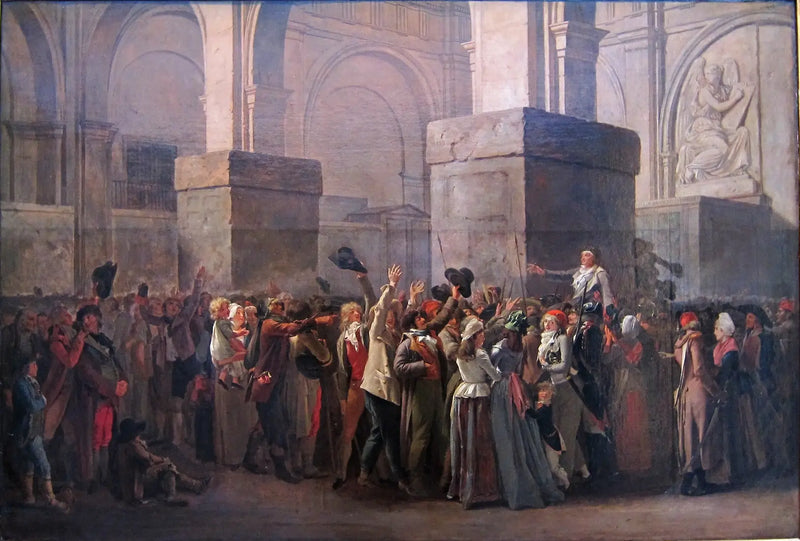 Marats triumf - Louis-Léopold Boilly