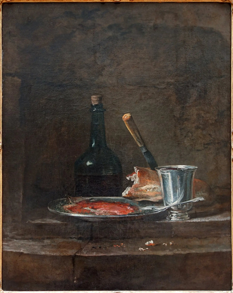 Förberedelserna för en lunch - Jean Simeón Chardin