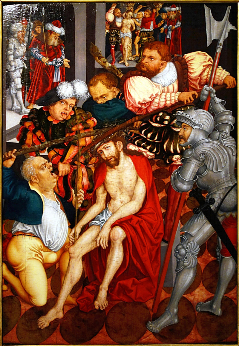 Kristi förlöjligande - Lucas Cranach den äldre