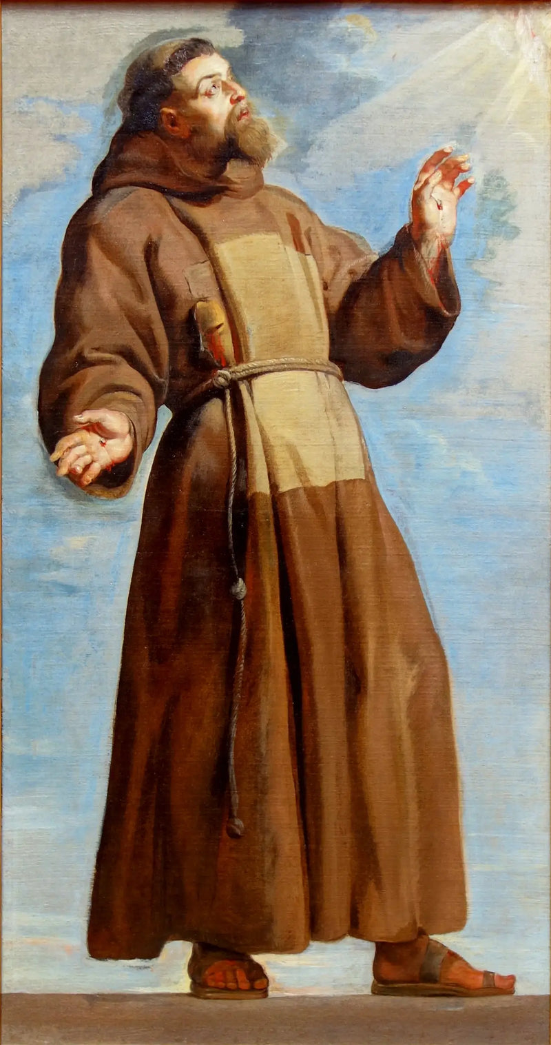 Saint François i extas - Peter Paul Rubens