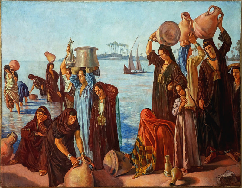 Kvinnor vid Nilen - Émile Bernard