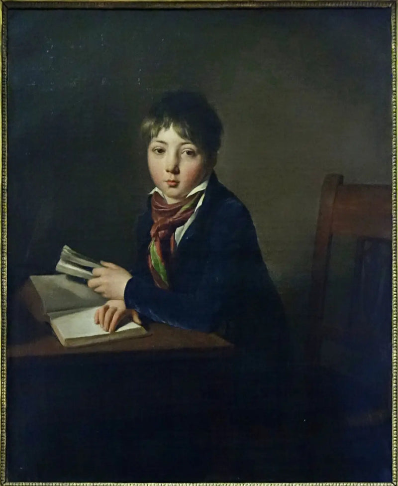 Porträtt av Julien Boilly, barn - Louis-Léopold Boilly