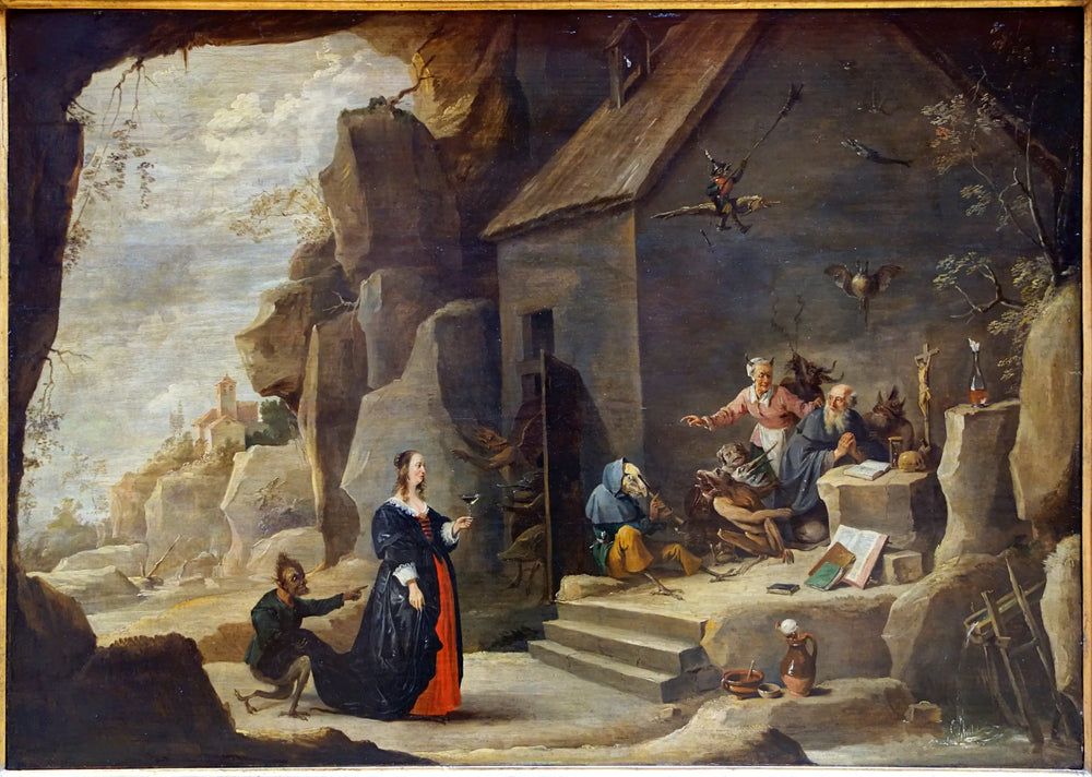 La Tentation de saint Antoine - David Teniers le Jeune - Alpha Reproduction