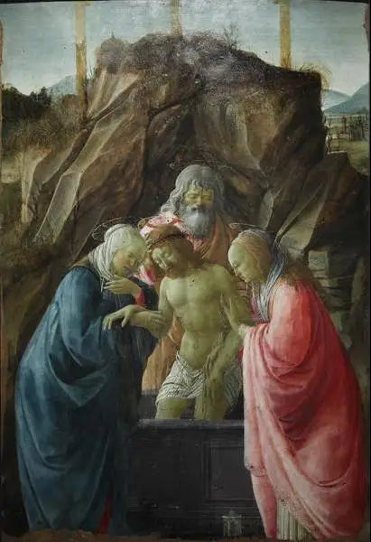 Begravning - Filippino Lippi