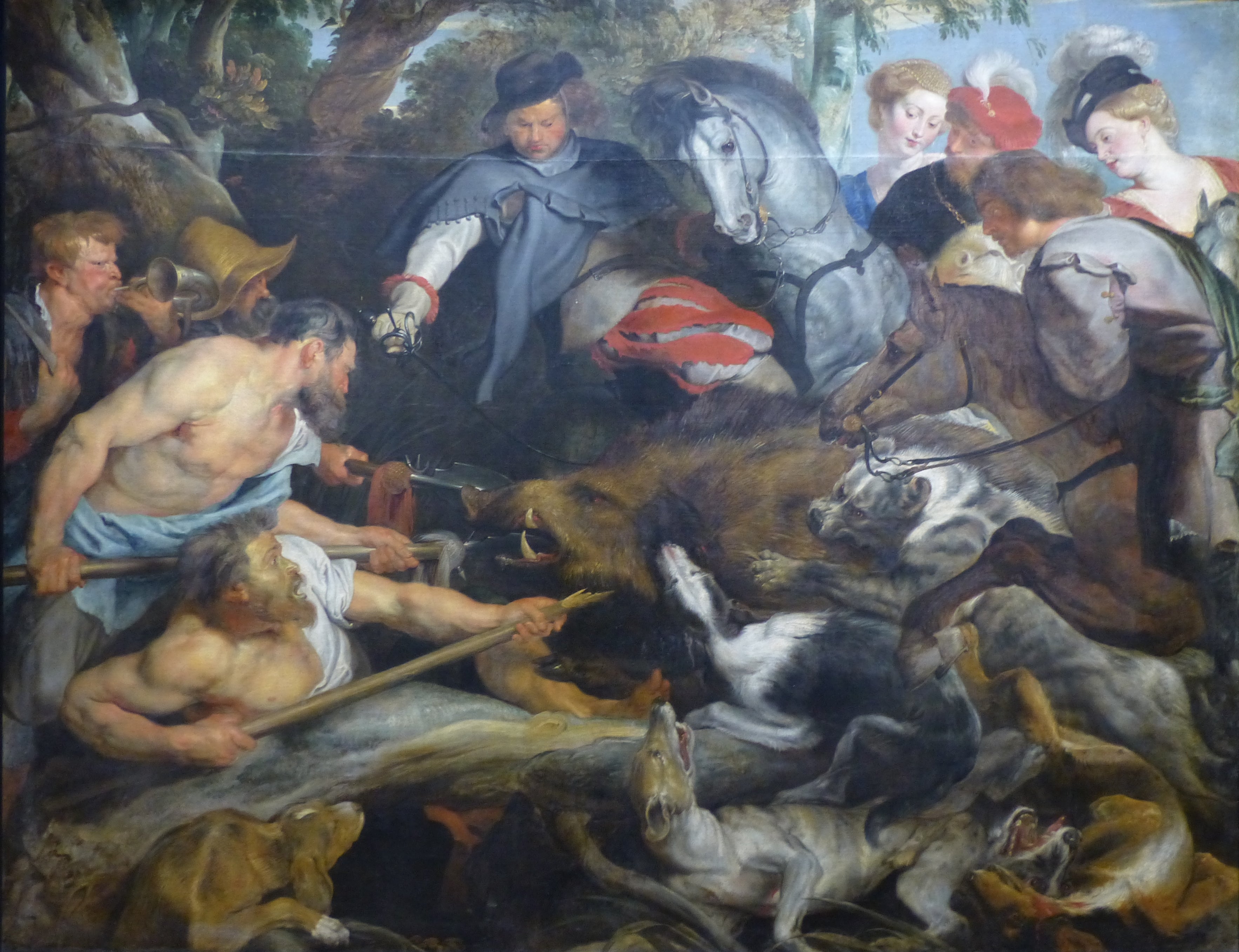 Vildsvinsjakt - Peter Paul Rubens
