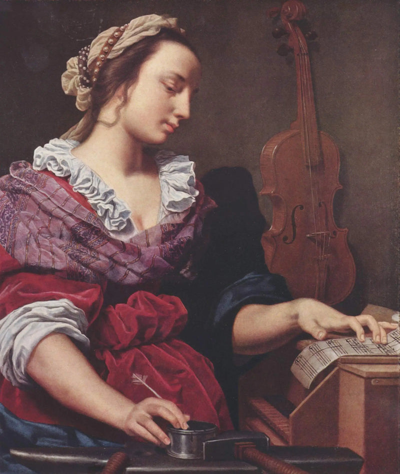 Musikens allegori - Lorenzo Lippi