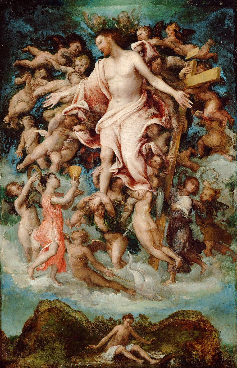 Le Christ donnant son sang - Lorenzo Lotto - Alpha Reproduction