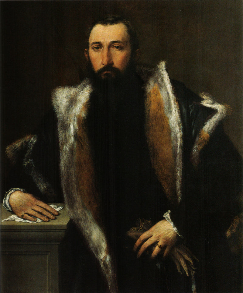 Porträtt av Febo da Brescia - Lorenzo Lotto
