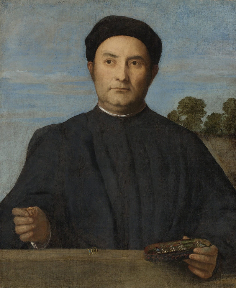 Porträtt av en juvelerare - Lorenzo Lotto