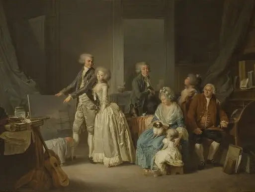 Familjen Gohin - Louis-Léopold Boilly